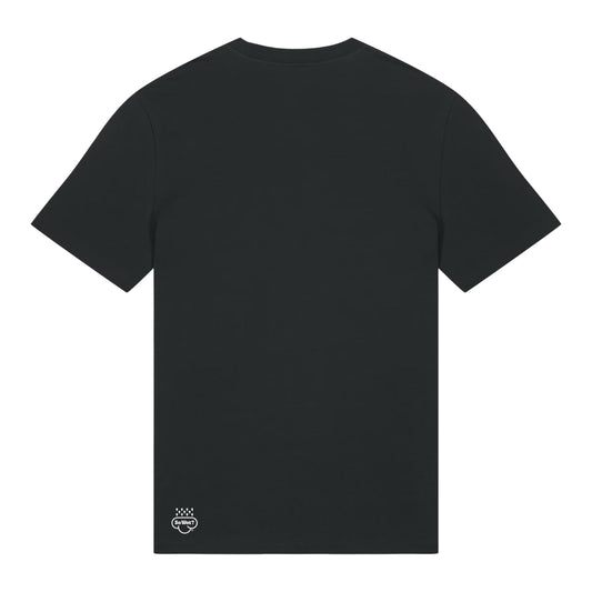 Black T-shirt with So Wot? T-shirts Logo