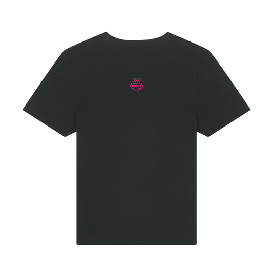PINK RAIN BLACK TEE