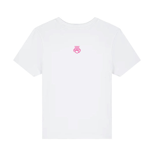 PINK RAIN WHITE TEE