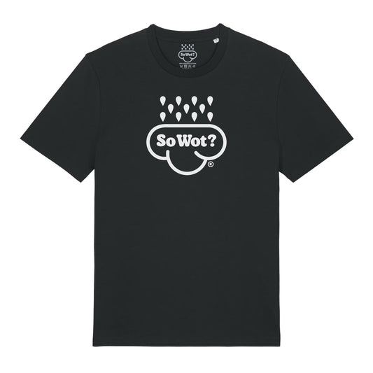 UPSIDE DOWN CLOUD (BLACK TEE)