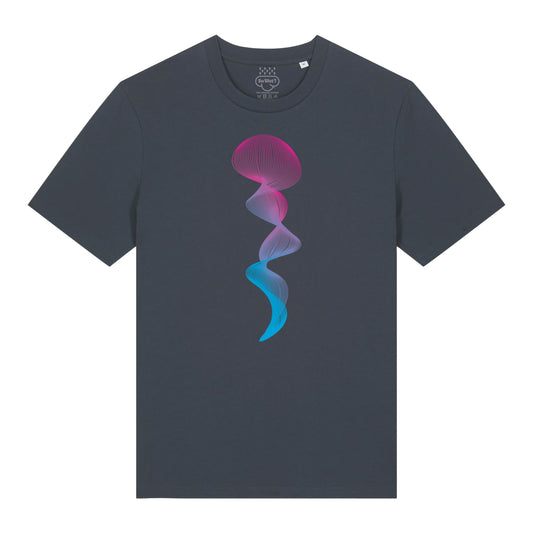 JELLY FISHING (INK GREY TEE)