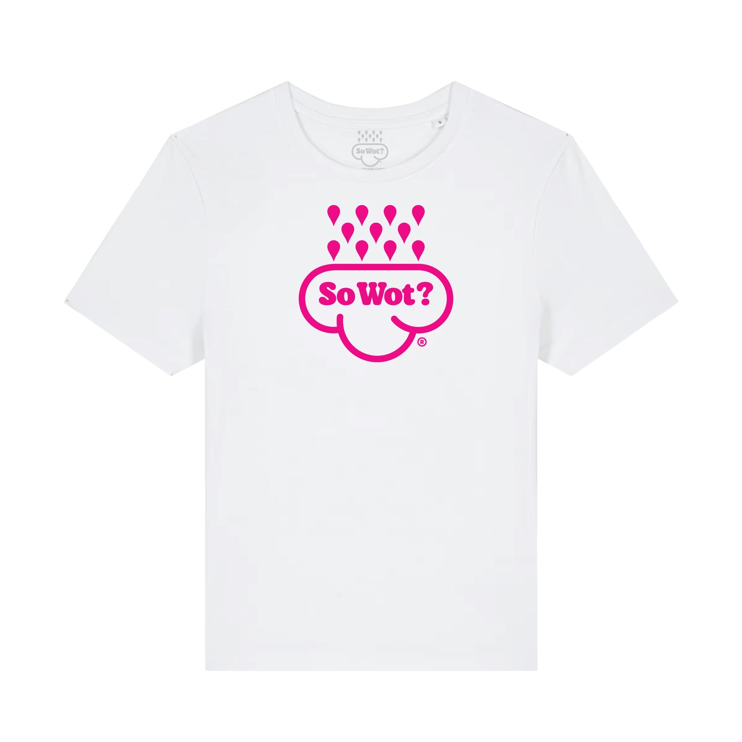 PINK RAIN WHITE TEE