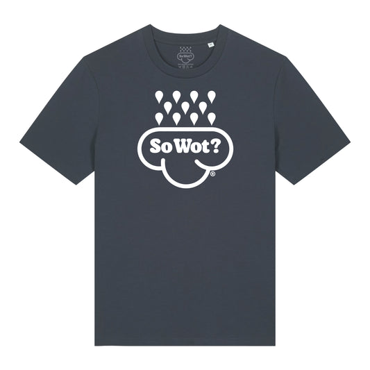UPSIDE DOWN CLOUD (INK GREY TEE)